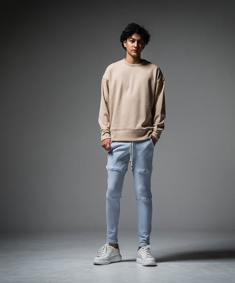 RESOUND CLOTHING 	thermal loose trainer beige