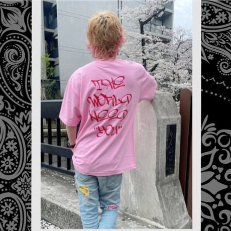 【iRis TWN s/s T-shirt】 "pink"