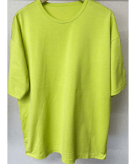 RESOUND CLOTHING BACK ROGO LOOSE TEE LIME