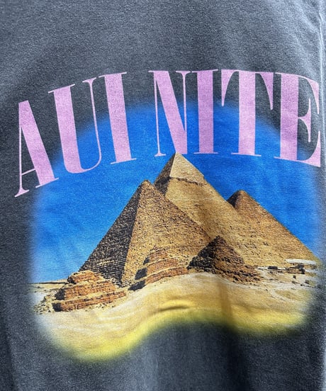 AUINITE　Pyramid graphic L/s tee