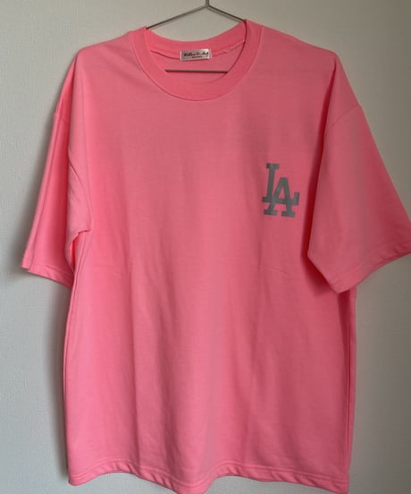 【ReBorn＆Audi】　LAＴシャツ　PINK