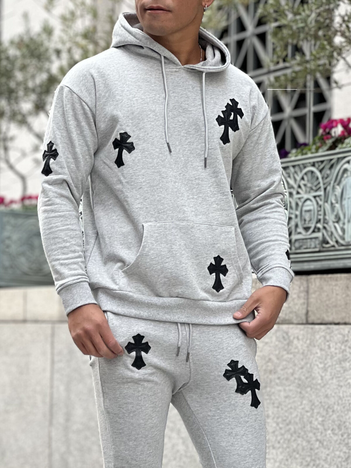 ハートパッチスウェット　RHC セットアップで揃えたい！ RHC Ron HermanとChampionのコラボ