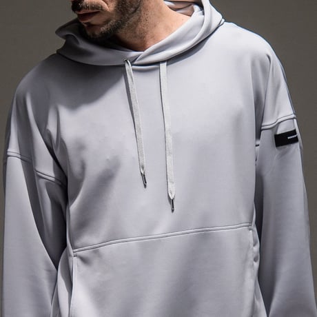 RESOUND CLOTHING- リサウンドクロージング　Antibacterial　cts loose hoodie　GREY