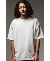 RESOUND CLOTHING BACK ROGO LOOSE TEE WHITE