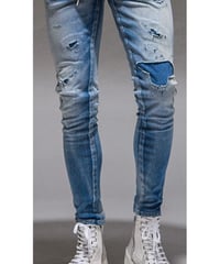 RESOUND CLOTHING- リサウンドクロージング　Blind DENIM JERSEY 　INDC