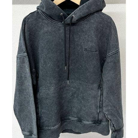 RESOUND CLOTHING　VINTEAGE  loose hoodie　VBLACK