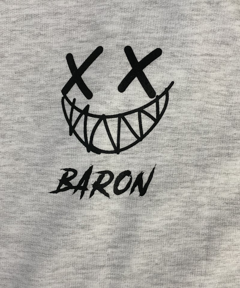 BARON/バロン XXスマイルトレーナー GRAY | Select Shop K's OC