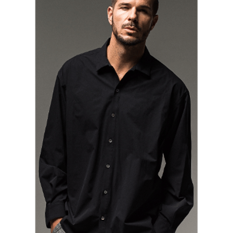 RESOUND CLOTHING jack shirts NYLON BLACK