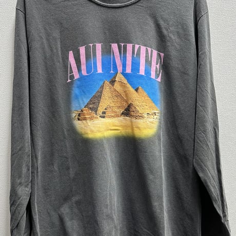 AUINITE　Pyramid graphic L/s tee