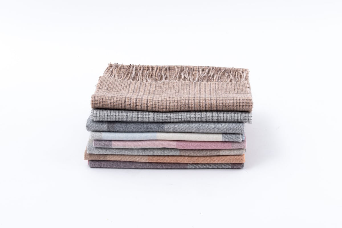 ピュアカシミヤ100%マフラー/ソラ | fula-cashmere