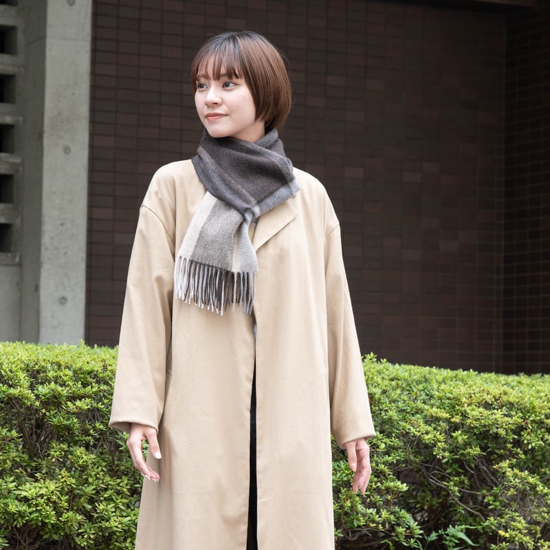 ピュアカシミヤ100%マフラー/リス | fula-cashmere 