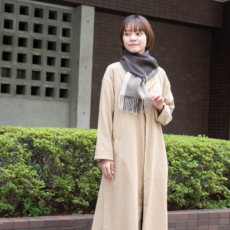ピュアカシミヤ100%マフラー/リス | fula-cashmere