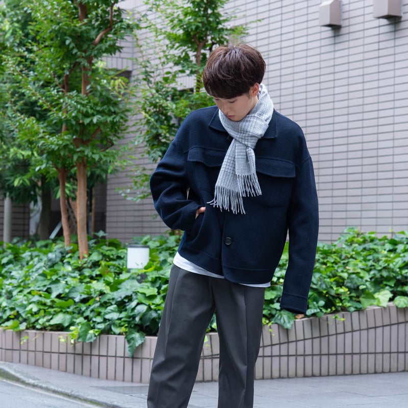 ピュアカシミヤ100%マフラー/アッシュ | fula-cashmere