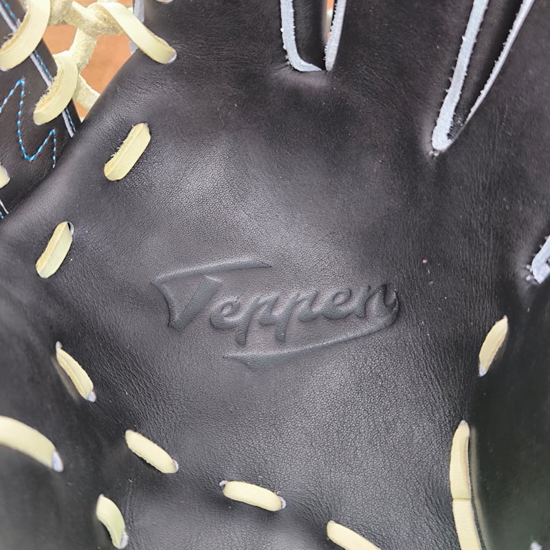 中古品 てっぺん TEPPEN 硬式 外野手用グローブ TTY 刺繍入り 3866 限定硬式グローブ てっぺん(Teppen)グローブ 外野手用 TTY (限定