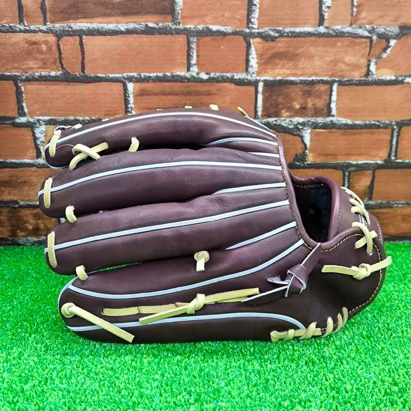 オリジナルサービス】【限定】ミズノプロ 硬式グローブ 外野用 プラム