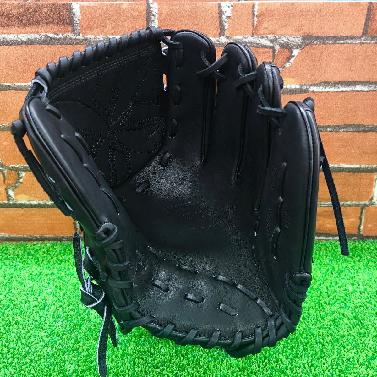 teppen 硬式グローブ 黒 てっぺん Teppen 硬式 グローブ 投手用 下半期限定 グラブ