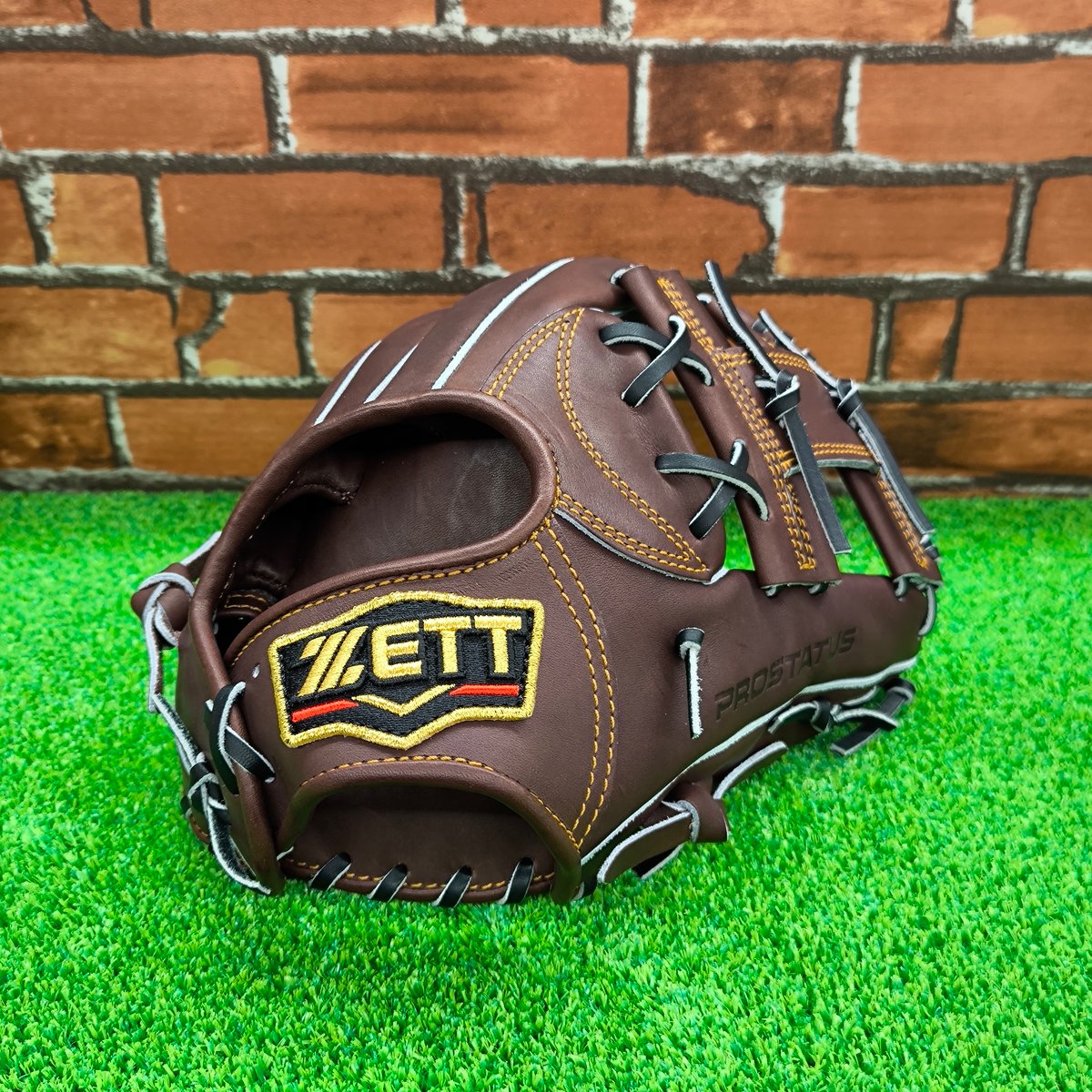ZETT☆プロステイタス☆硬式グローブ☆チョコブラウン☆今宮モデル