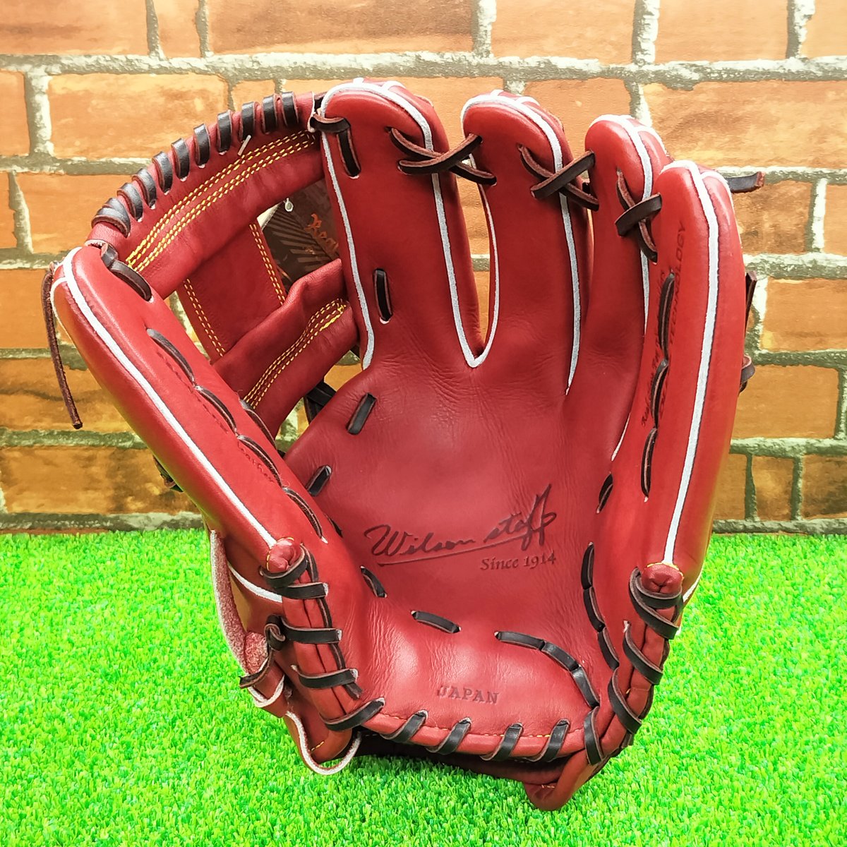 ※値下げ不可　美品　ウィルソン　87型　軟式用　プロスタッフ型付け済み 値下げ不可 美品 ウィルソン 87型 軟式用 プロスタッフ型付け