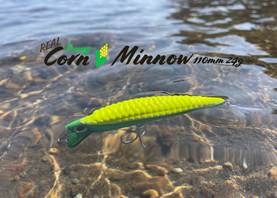 Real Young Corn Minnow 110mm 24g F | Dee Dee De