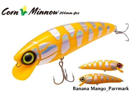 Corn Minnow 200mm 4oz （114ｇ）