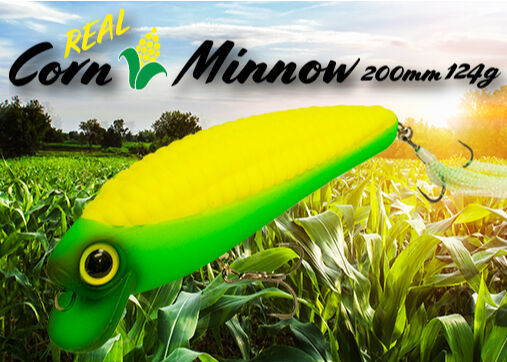 WEB限定受注販売】Real Corn Minnow 200mm 124g ※1週間以内に発