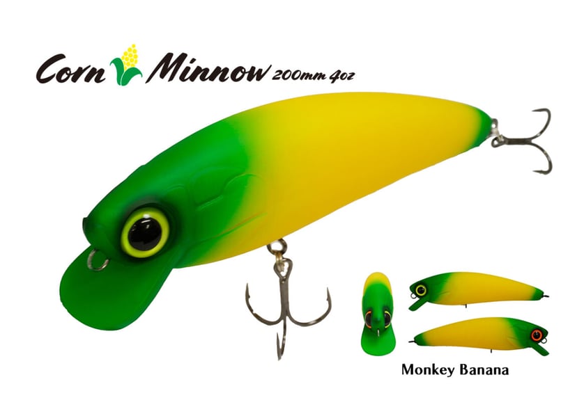 Corn Minnow 200mm 4oz （114g） | Dee Dee Designs