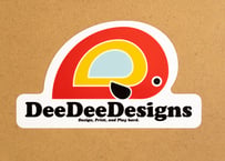 Logo Sticker - #Matte【DeeDeeDesigns】