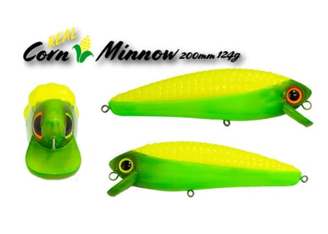 【WEB限定受注販売】Real Corn Minnow 200mm 124g　※1週間以内に発送