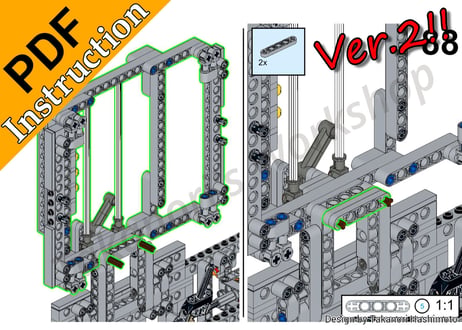 【Improved version】GBC Module 011 Pick and Scoop Instruction /【改良版】GBCモジュール011 Pick and Scoop・組み立て説明書