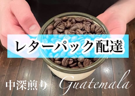 【グァテマラ中深煎り】200ｇレターパック配達