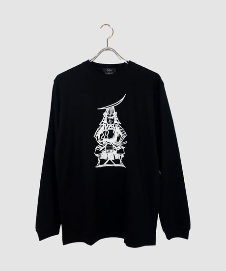 独眼竜政宗　ロングスリーブTシャツ　ブラック