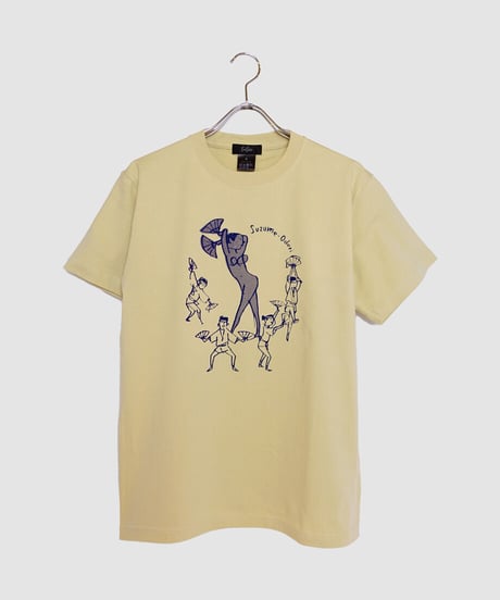 青葉の舞い Tシャツ　ライトベージュ