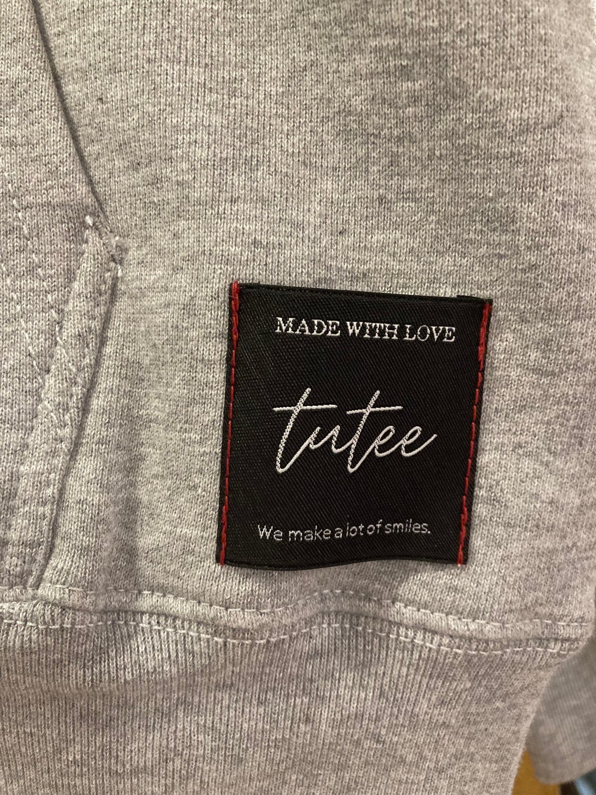 チームBUSHO ヘビーウエイトジップパーカー グレー | tutee