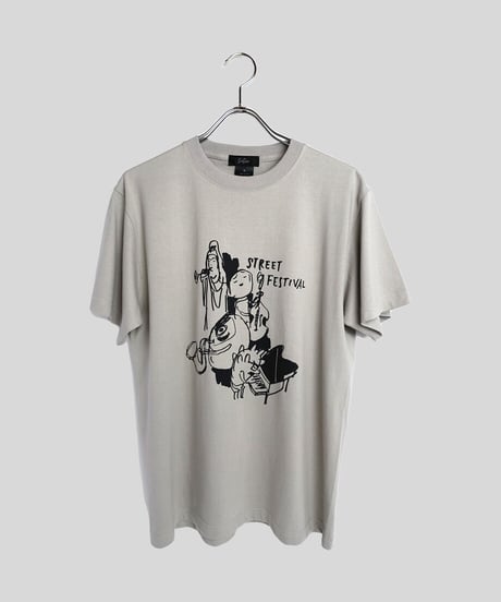 Jazz Band Tシャツ　ライトグレー