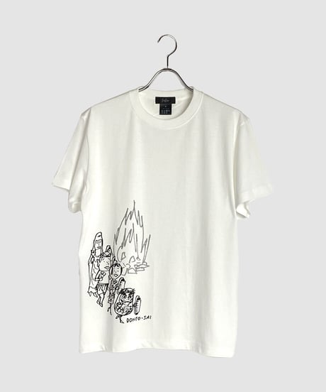 どんと祭 Tシャツ　ホワイト