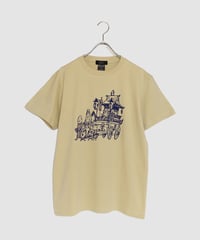 山車と仲間たち Tシャツ　ライトベージュ