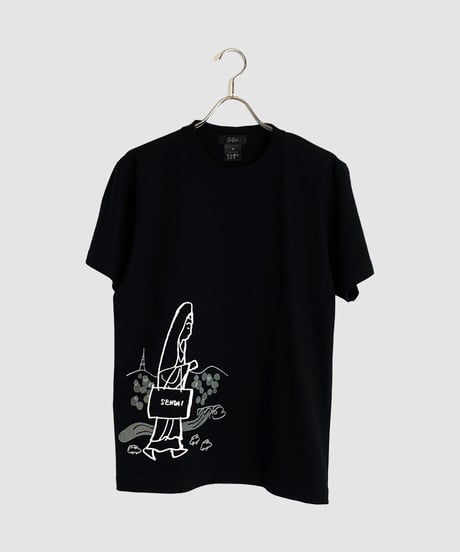 大観音ショッピング Tシャツ　ブラック