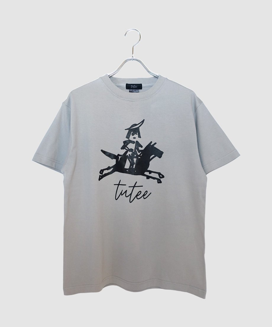 tutee masamune Tシャツ ライトグレー | tutee