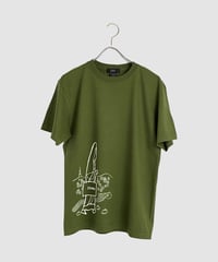大観音ショッピングTシャツ 　カーキ