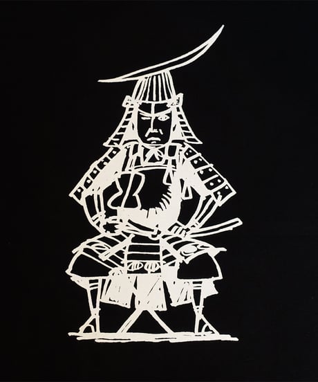 独眼竜政宗　ロングスリーブTシャツ　ブラック