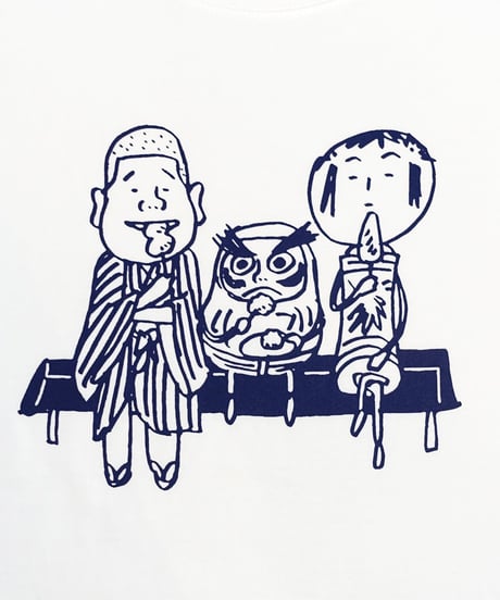 仙台名物　ロングスリーブTシャツ　ホワイト