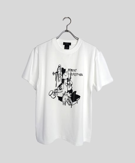 Jazz Band Tシャツ　ホワイト