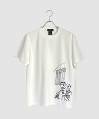 ファミリー七夕 Tシャツ 　ホワイト