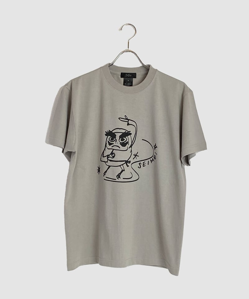 はる　　アイケーイー　Tシャツ スケートだるま Tシャツ ライトグレー | tutee