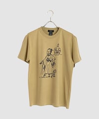 TSUNENAGA Tシャツ　ダークベージュ