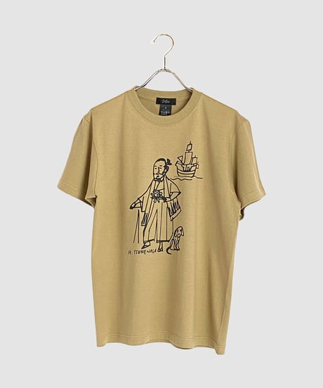TSUNENAGA Tシャツ　ダークベージュ