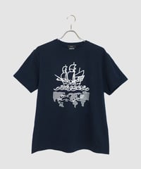 サン・ファン・バウティスタ号 Tシャツ　ネイビー