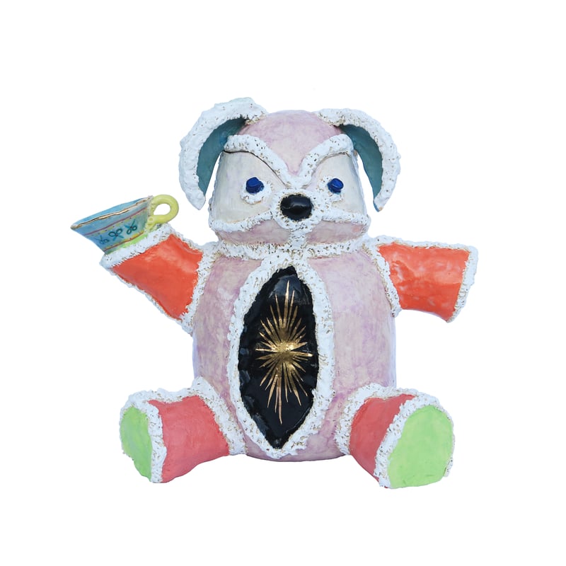 Artworks】ほふられたくま ティーポット | yurika-uematsu's STORE