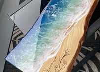 K様　受注制作　琉球松オーシャンアート/Home Decor