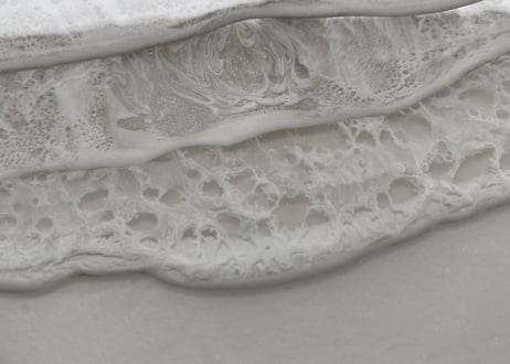 レジンアート【波のキャンバス】現品　Ｆ4(333×242mm) 海アート